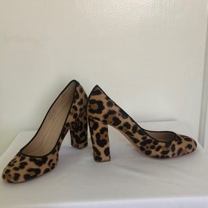 J. Crew “Etta” Cheetah Print Pumps